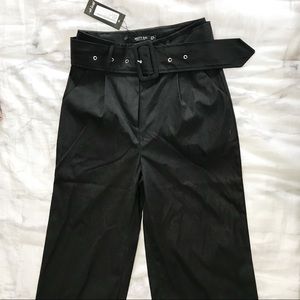 Nasty Gal Wide Leg Cropped Pants